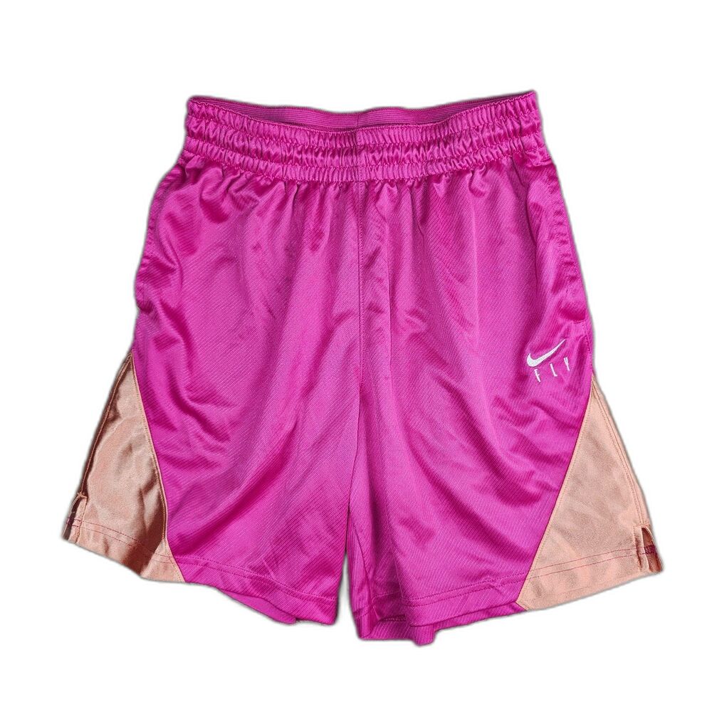 Nike Women's Dri-FIT ISoFly Basketball Shorts Active Pink/ Rose Gold Size Small